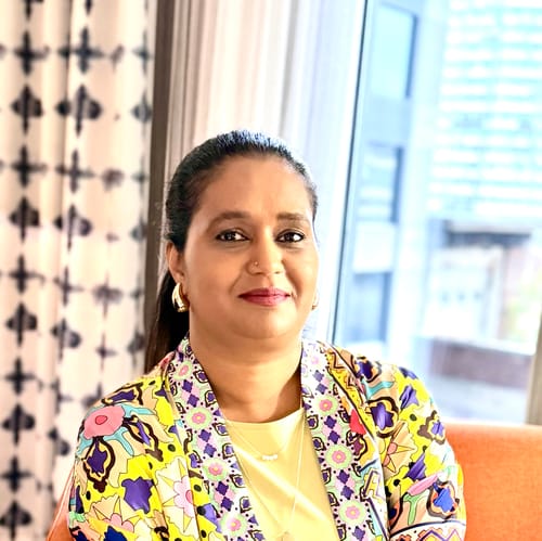 Headshot of Vidhu Menon, APRN